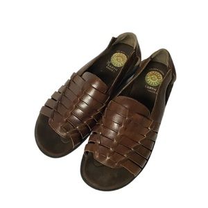 Earth Shoe Gelron 2000 leather sandals